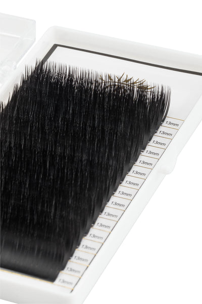 Classic lash extensions tray in 0.15 0.18 and 0.20 diameters for professional lash artists