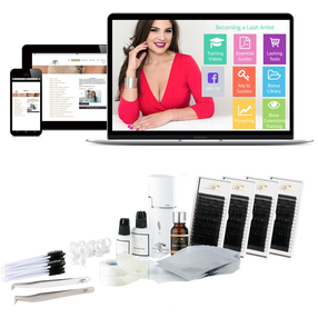 Online Lash Certification Course | Classic, Volume & Brow Extension Training + Kit